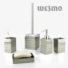 Matt Finish Stainless Steel Bath Set (WBS0629A)